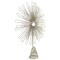 Ornativity Flower Sunburst Tree Topper - Christmas Glitter Holiday Starburst Decoration